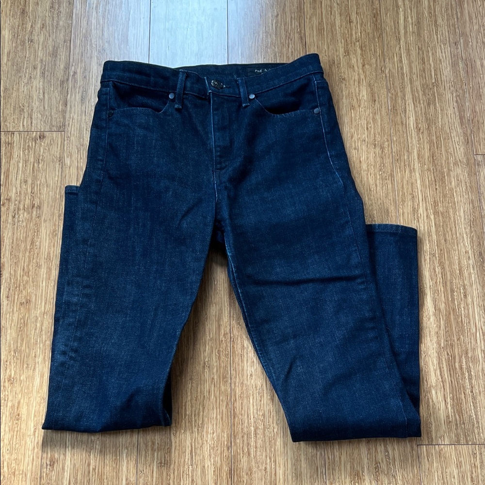 rag & bone Women's Dark Blue Slim Jeans